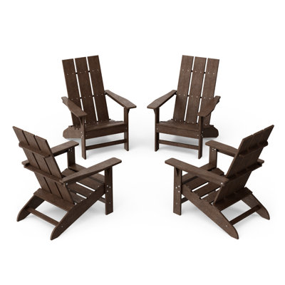 Freedom 4-Piece Modern Adirondack Conversation Set