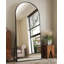 Miroir surdimensionné arqué en métal surdimensionné-570231710-570231711