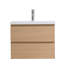 Meuble-lavabo simple mural 24 po avec plateau en résine, robinet et armoire flottante 24 po-408953430