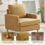 Ensemble de 2 fauteuils avec pieds en bois massif-2028920017