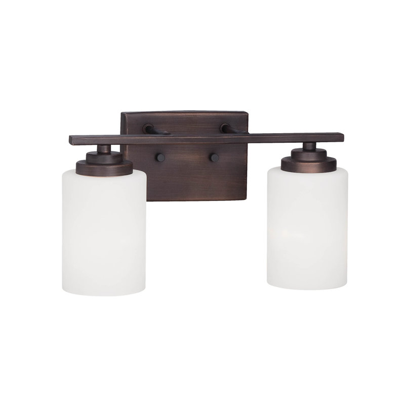 Hester 2 - Light Dimmable Vanity Light, Rubbed Bronze