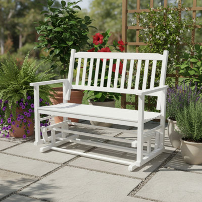 Cambon 40" Wide Garden Bench by Highland Dunes