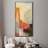 Extra Large Wall Art Fabric Print - Abstract Modern Artwork Artwork Decor for Living Room or Bedroom - "Frame Assembly Required (Unfinished Frame)"-118889297