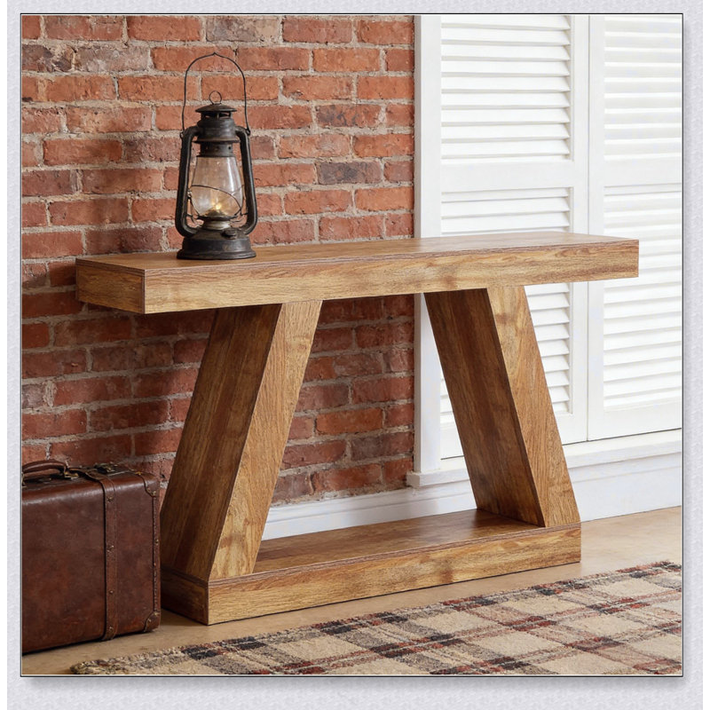 Stable Console Table, Natural