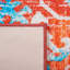 Tapis orange / bleu clair Gurfaan 117-849036472