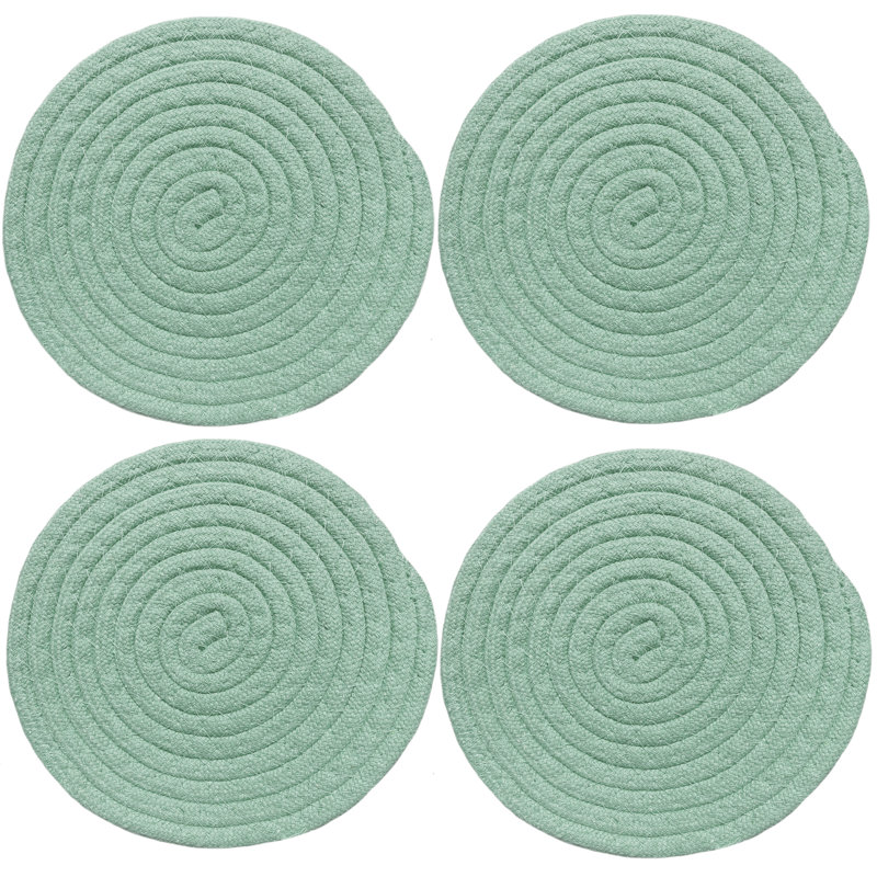 Ensemble de sous-vêtements en polyester 4 pièces, Vert
