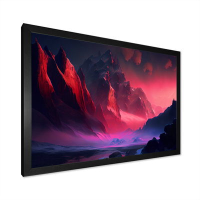 " Mysterious Magenta Fog At Dawn I "