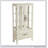 Curio Cabinet With Lighted Glass, Adjustable Shelves, And Elegant Finish For Displaying Collectibles-2044926964