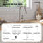 Robinet d'évier de cuisine extractible, robinet de cuisine à poignée simple avec base DEL-102806759