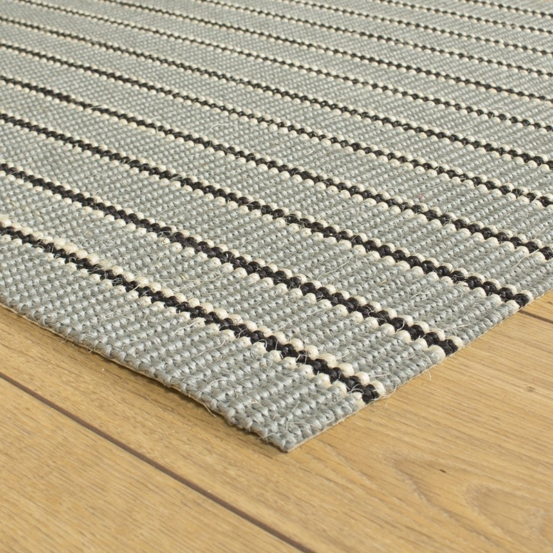 Acuna Striped Hand Woven Indoor / Outdoor Area Rug, Runner 69cm x 360cm
