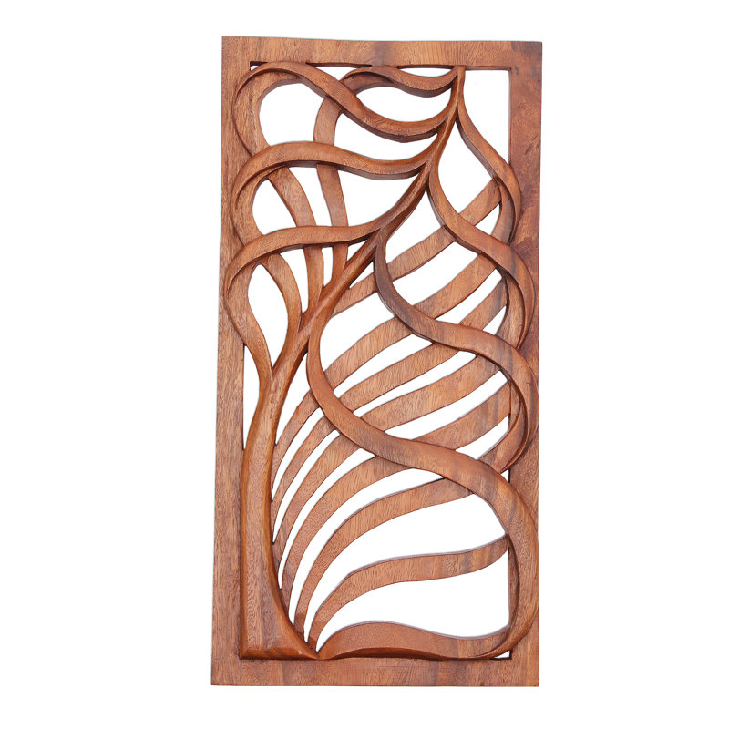 Handmade Traditional Abstract Wall Decor on Solid Wood