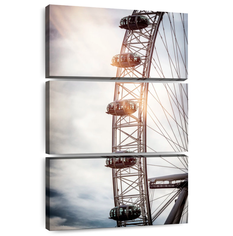 Nicci London Eye Sunset, H 50 po x l 32 po