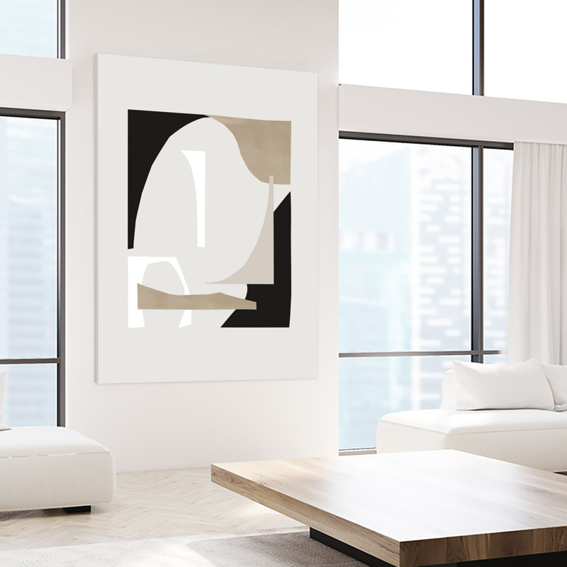 «Abstract Shapes 3» par Mareike, H 72 po x l 48 po