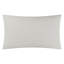 Housse de coussin décoratif décorative avec boutons en lin 12 x 20 pouces-101190186