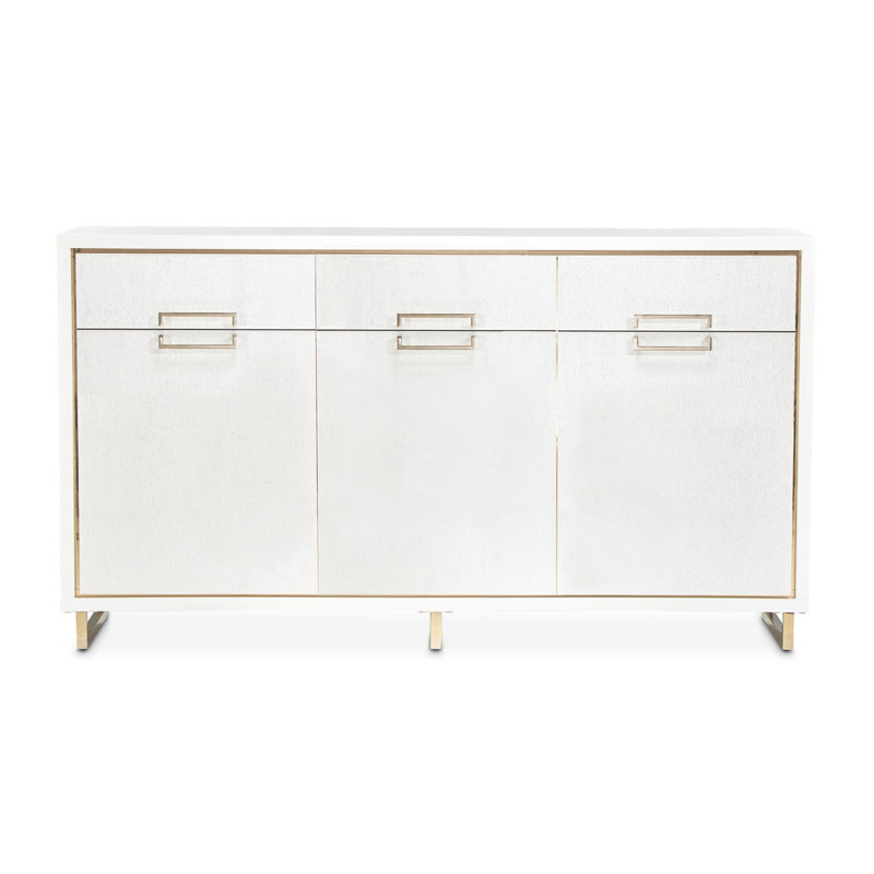 Buffet Palm Gate - Blanc nuage