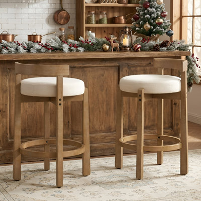 Tabourets de bar de 26,5 po Clayt