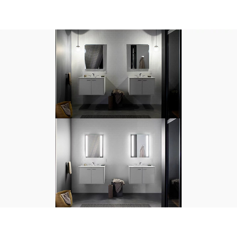 Verdera® TLC Light Mirror Medicine Cabinet, 30" H x 20" W x 5.19" D