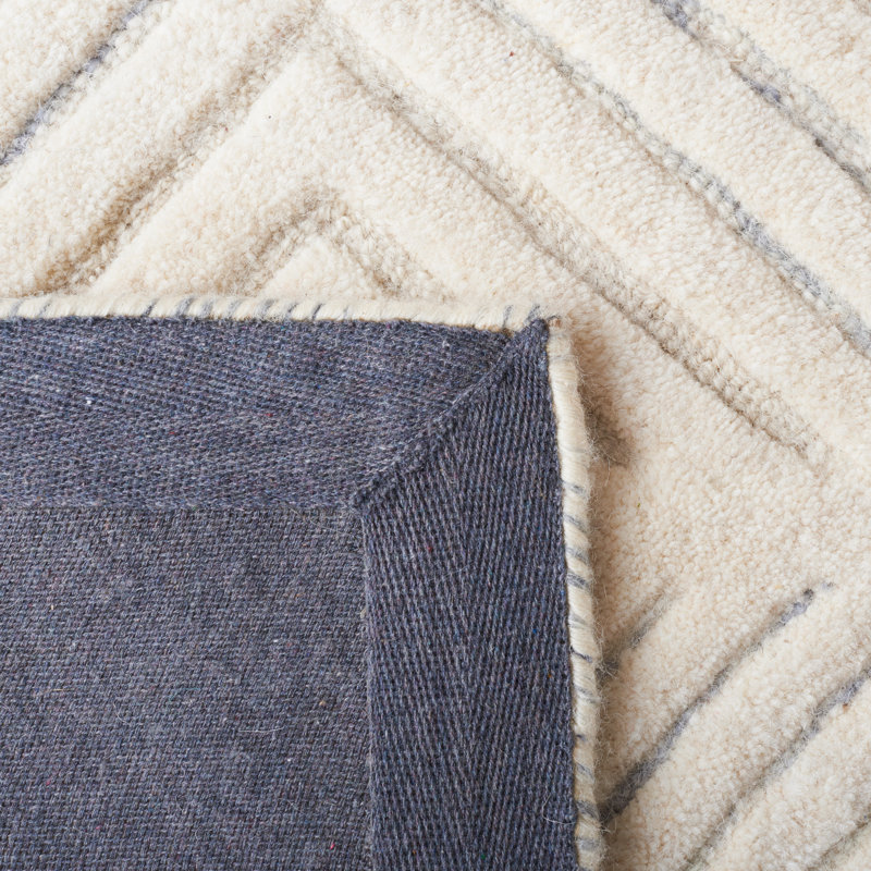 Union Rustic Artistry Hand Tufted 85% Wool, 15% Cotton Southwestern Rug