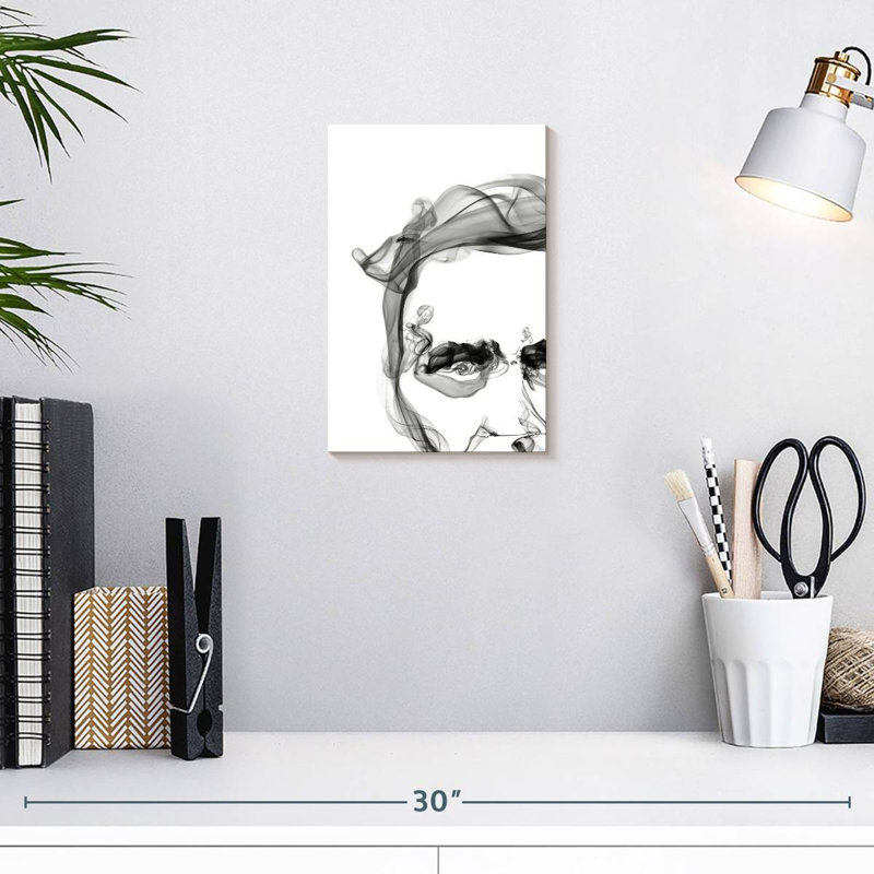 Imprimé fumée Lincoln, H 12 po x l 8 po