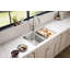 Ruvati 31-inch Undermount 50/50 Double Bowl Workstation 16 Gauge Stainless Steel Kitchen Sink