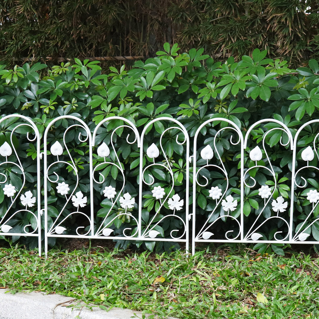Corinth 62cm H x 59cm W Metal Fence Panels Included