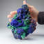 Azurite With Malachite From Bisbee, Arizona USA