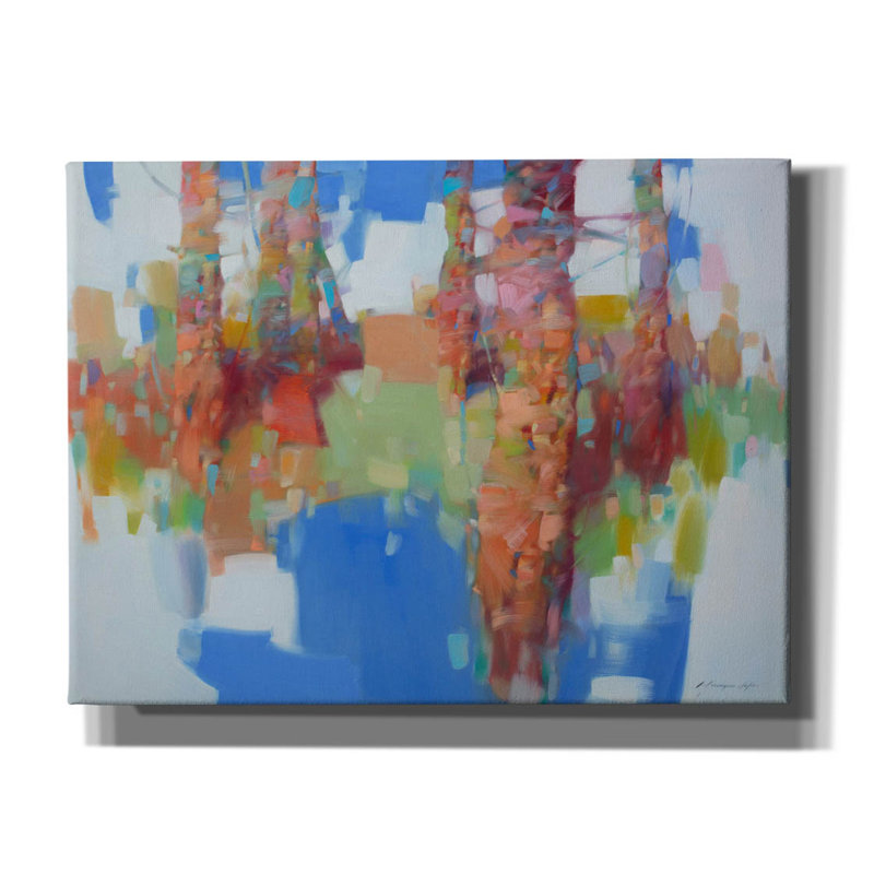 Art mural sur toile Grove 2 pi par Vahe Yeremyan, 54 po x 40 po, H 12 po x l 16 po x P 0,75 po