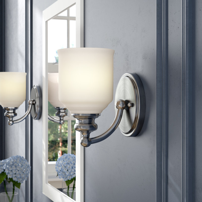 Applique murale 1 lumière pour salle de bain Ainikki