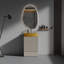 Meuble-lavabo avec lavabo en céramique, meuble-lavabo autoportant, meuble-lavabo-113448563