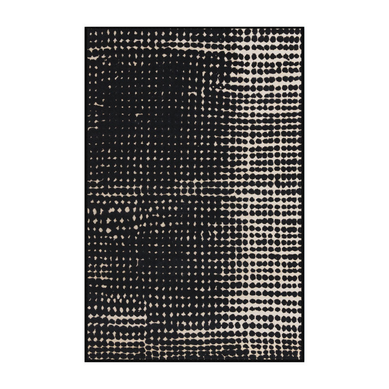Abstract Indoor Rug, Rectangle 2' x  3'