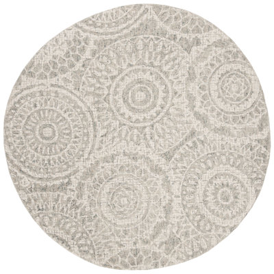 Salerna Hand Tufted Wool Abstract Rug