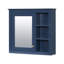Armoire à pharmacie murale moderne avec miroir et 3 tablettes ouvertes Modern-814221215