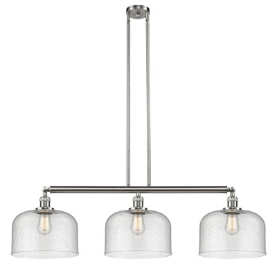 Bell - Luminaire suspendu pour îlot de cuisine 3 lumières 42 " 