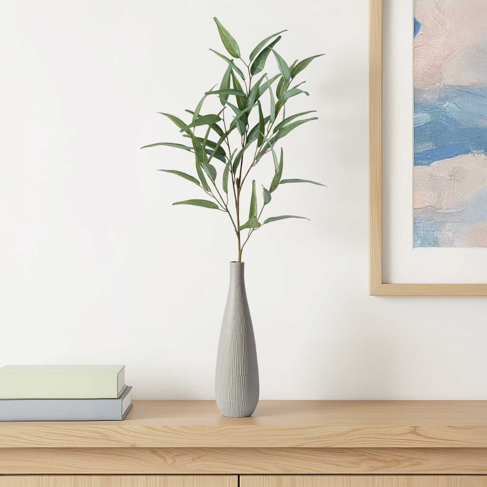 35.5'' Faux Eucalyptus Plant