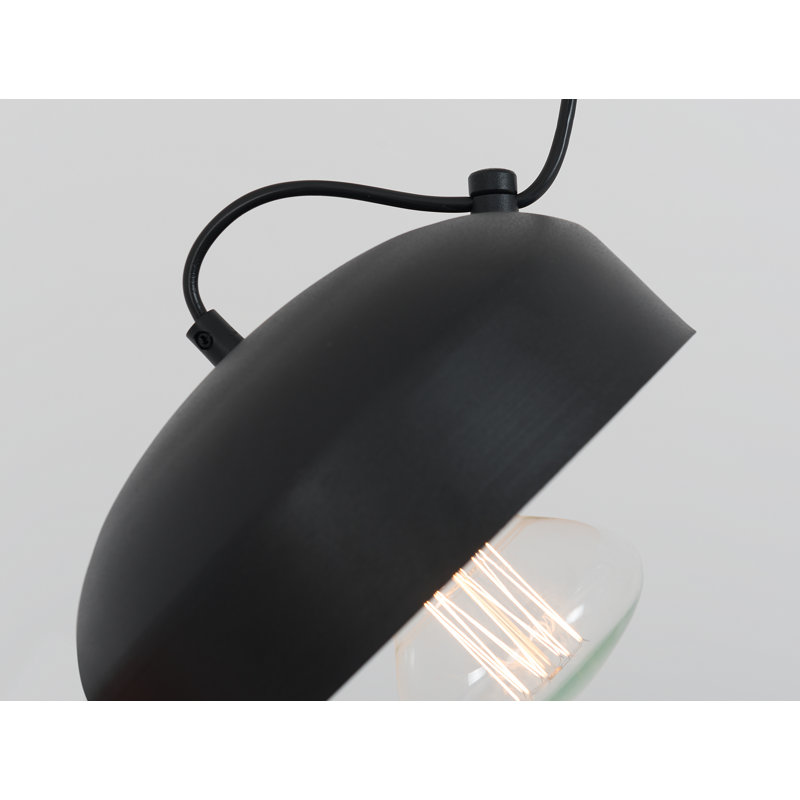 Allan 1 - Light Single Pendant, Black
