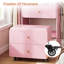 Small Vanity Desk Set With 3 Adjustable Lighted Mirror-541954789