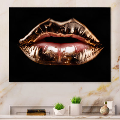 " Rosegold Lips Of Luxury "
