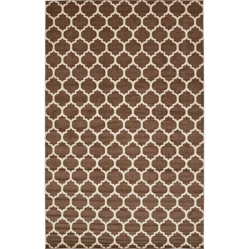 Tapis brun Cohleen, Rectangle 10 pi 6 po x 16 pi 5 po