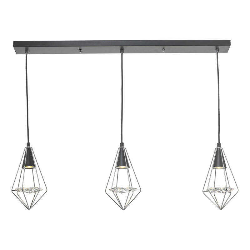 Chanto 3 - Light Matt Black Pendant