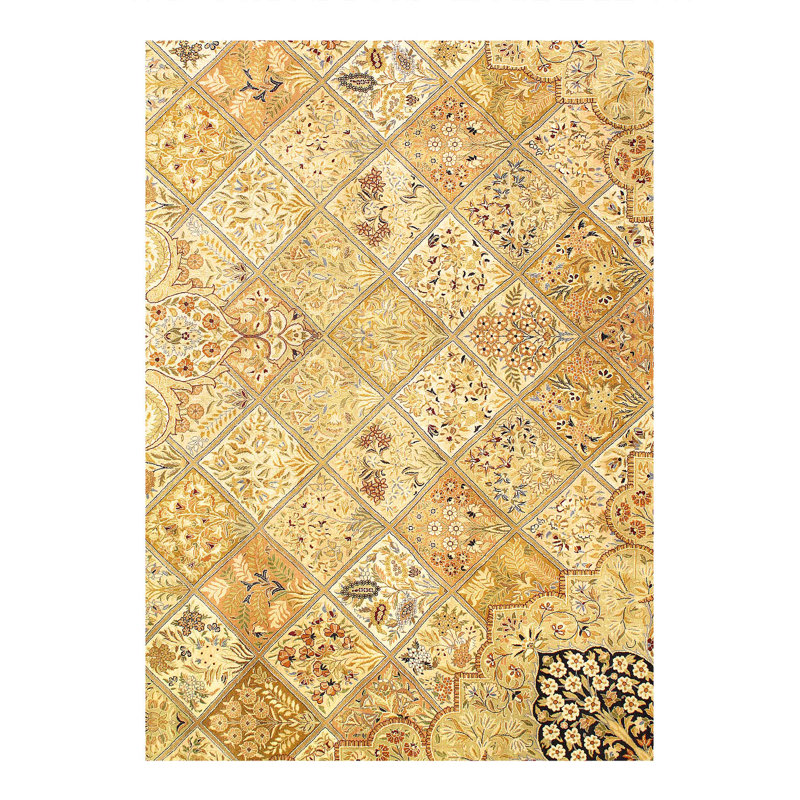 Tapis rectangulaire unique en laine d'agneau de 17 pi x 12 pi One-of-a-Kind
