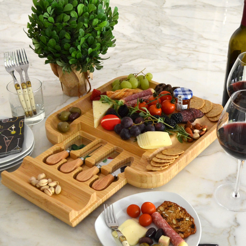 Ensemble de 5 plateaux à fromage Nadler