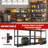 Lynnise Garage Shelving Unit with a Capacity of 3000 lbs Large Heavy-Duty Storage Adjustable Shelves-226919970