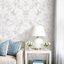 Non-Pasted Non-Woven 3D Embossed Wallpaper Roll