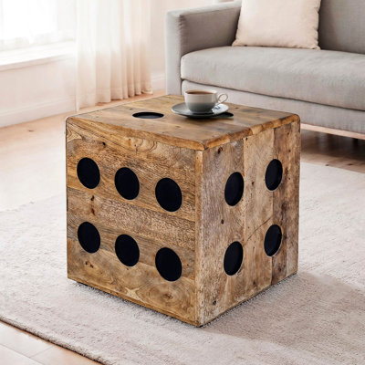 Solid Wood Accent Stool