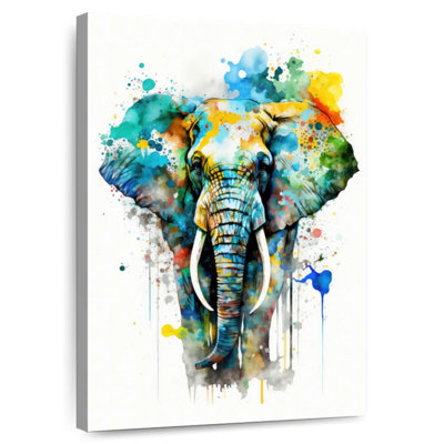 Brampt Elephant Watercolor