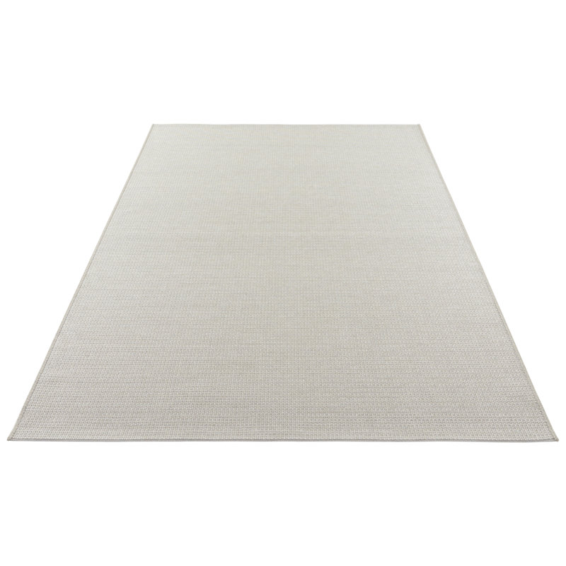 Millau Flatweave Beige/Taupe Indoor/Outdoor Rug, Rectangle 140 x 200cm