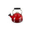 Le Creuset Enamel On Steel Whistling Kettle 1.7 Qt Cerise Light Gold Heart Knob-1638489526