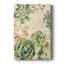 Succulents en vitrail I, toile tendue avec châssis de qualité supérieure - prête à être accrochée-1320964887