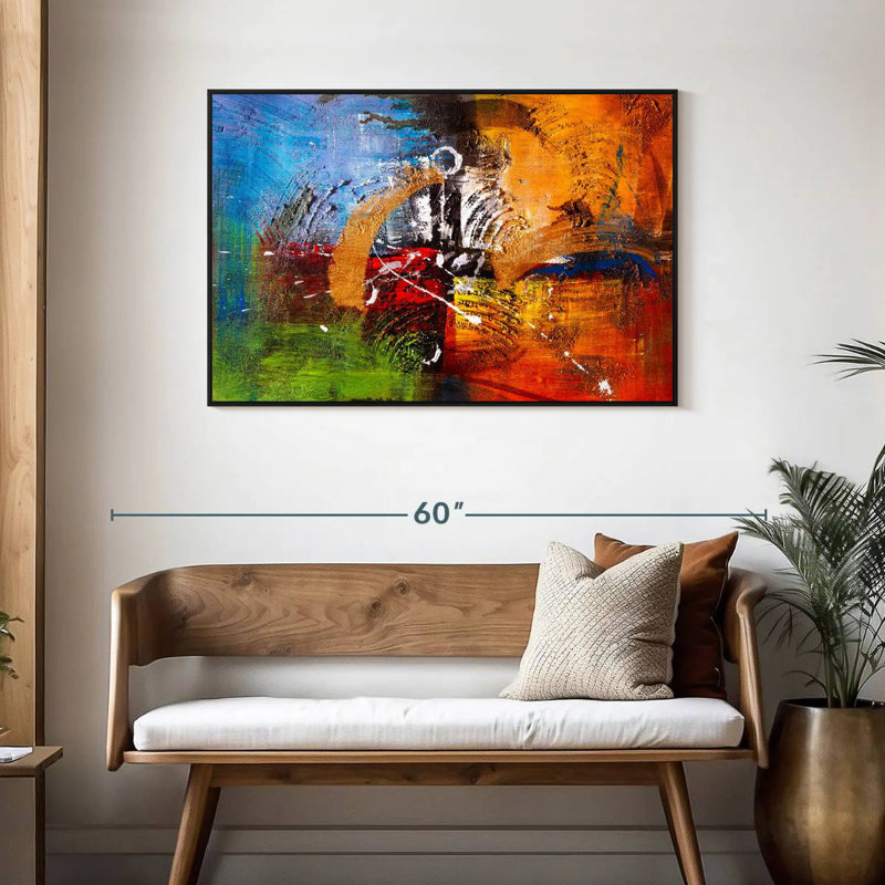 Avery Colorful Abstract, 29" H x 43" W