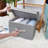 Set of 2 Storage Fabric Boxes with Lids-1153938116